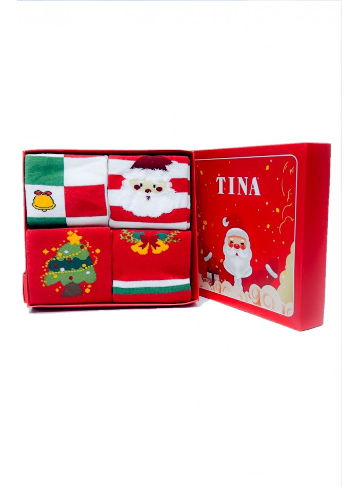 Set de sosete Santa Present